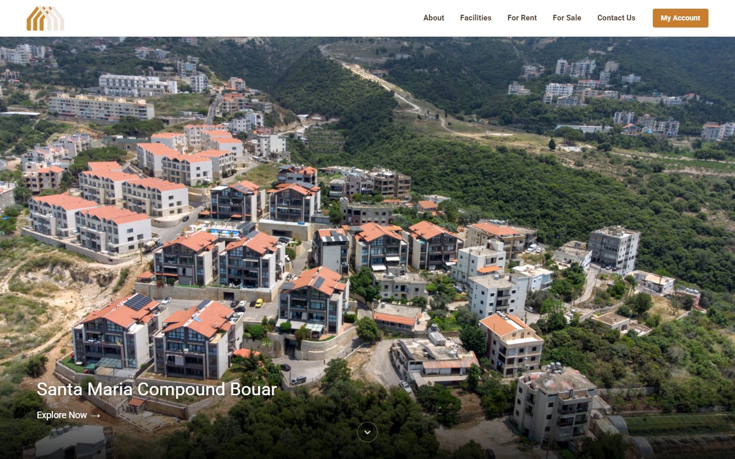 Santa Maria Bouar website screenshot
